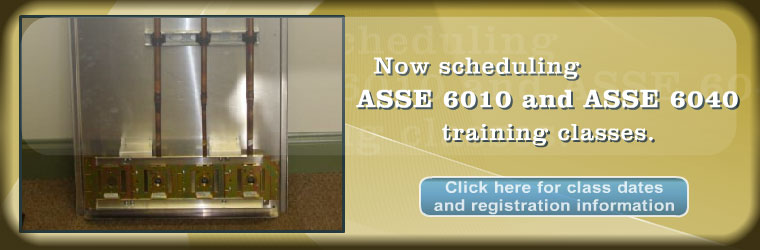 Now scheduling ASSE 6010 and ASSE 6040 training classes.